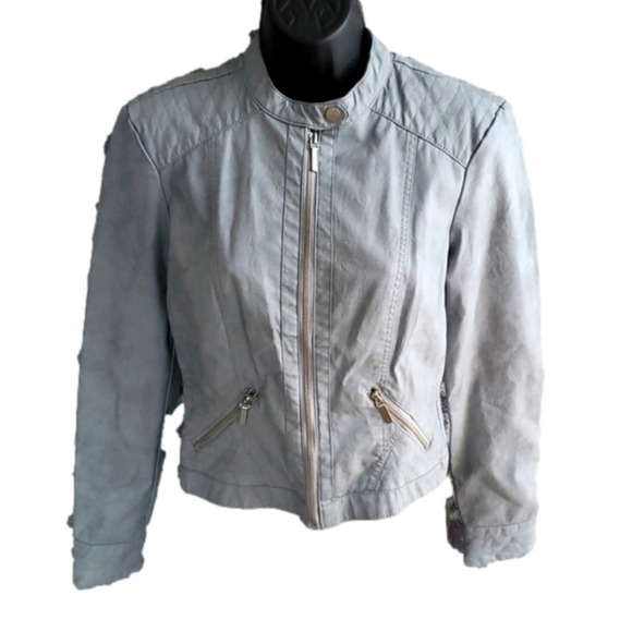 Xhilaration Faux Leather Moto Jacket - Picture 1 of 4